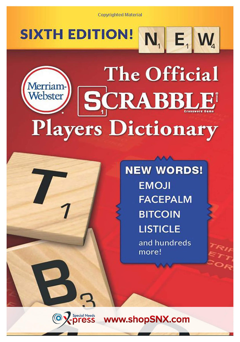 the-official-scrabble-players-dictionary-special-needs-x-press-inc