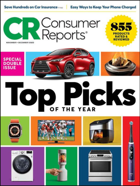 Consumer Reports Top Picks #12