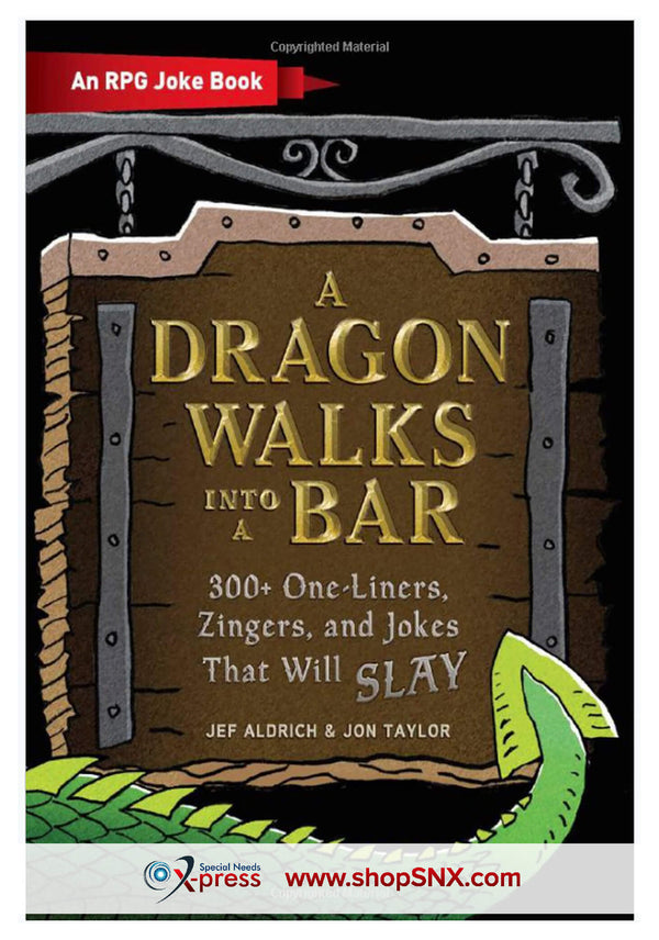 A Dragon Walks Into a Bar: An RPG Joke Book (HARDCOVER)