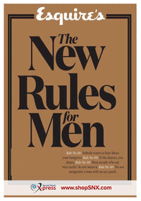 Esquire's The New Rules for Men (HARDCOVER)