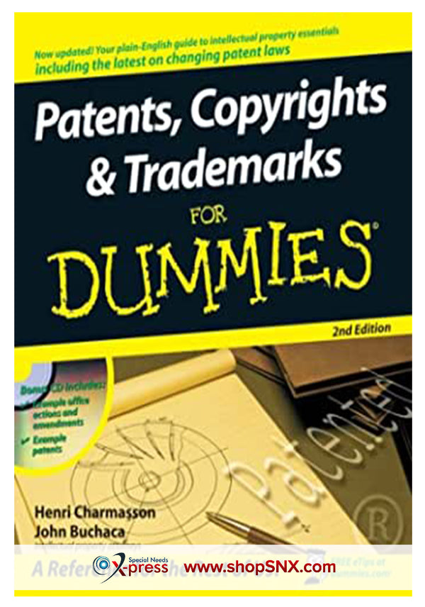 Patents, Copyrights & Trademarks for Dummies
