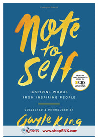 Note to Self: Inspiring Words From Inspiring People (HARDCOVER)