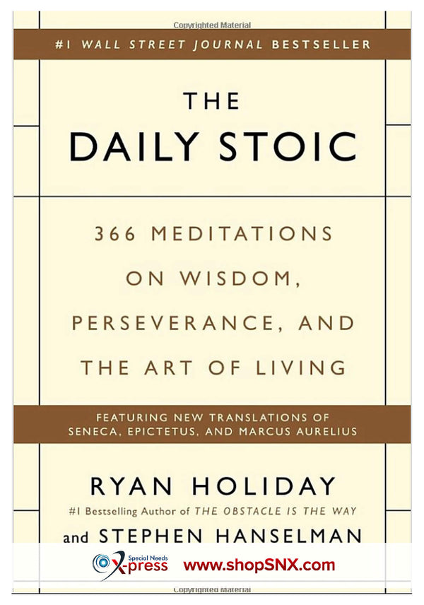 The Daily Stoic: 366 Meditations on Wisdom, Perseverance, and the Art of Living (HARDCOVER)