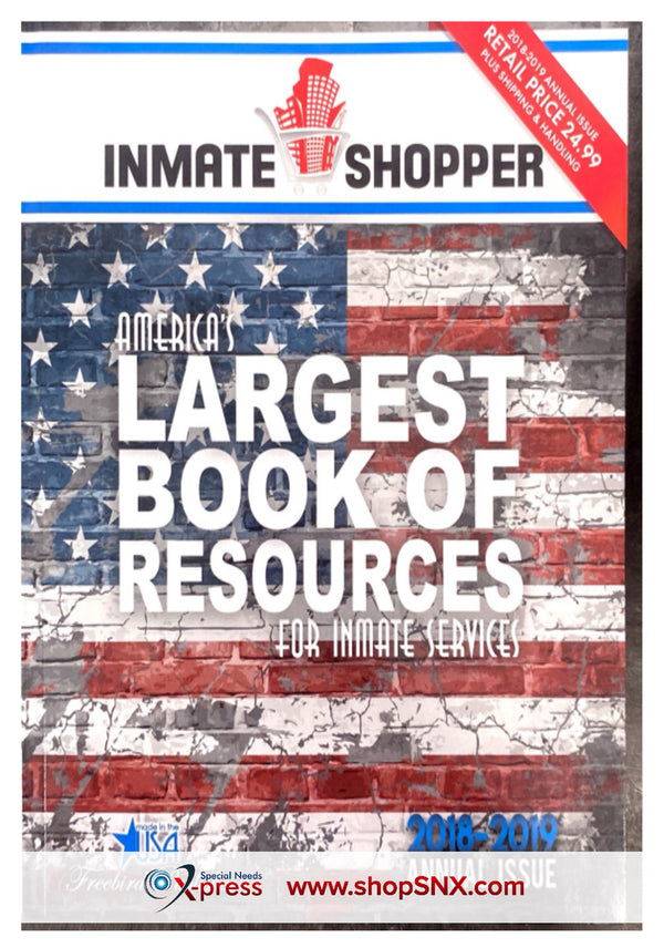 Inmate Shopper America’s Largest Book Of Resources for Inmate Services