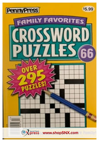 290 +Family Favorites Crossword #66