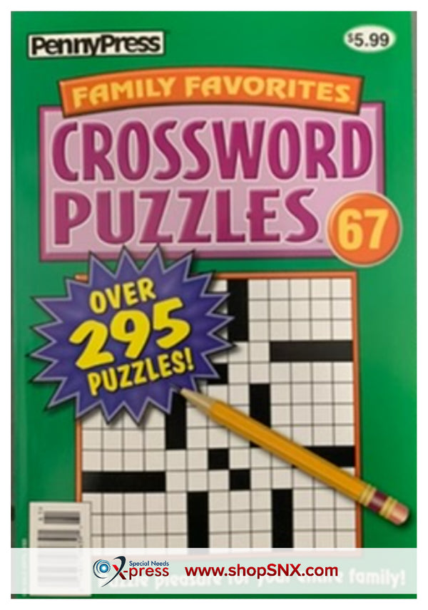 290 +Family Favorites Crossword #67
