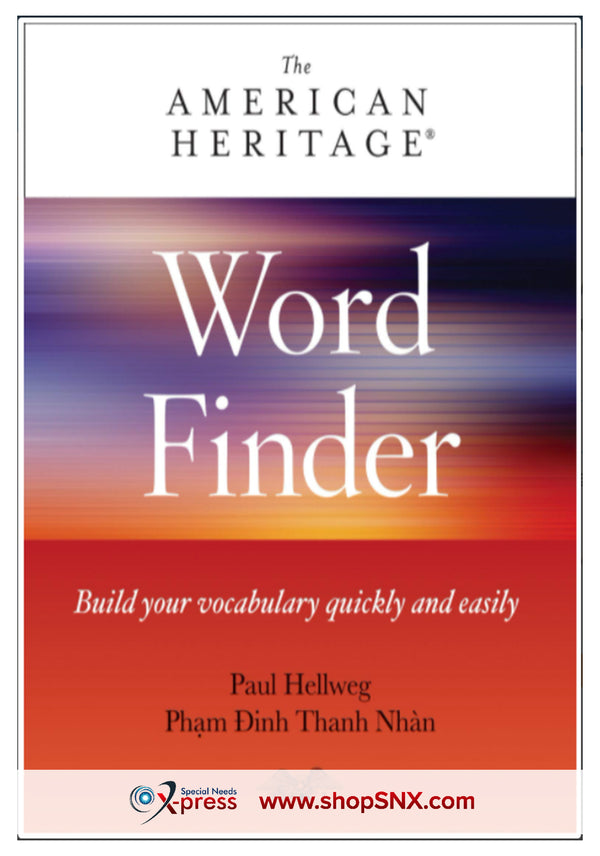 The American Heritage Word Finder: Build your vocabulary quickly and easily